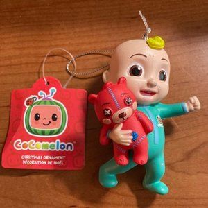 Cocomelon JJ Teddy Bear Christmas Ornament Kurt Adler